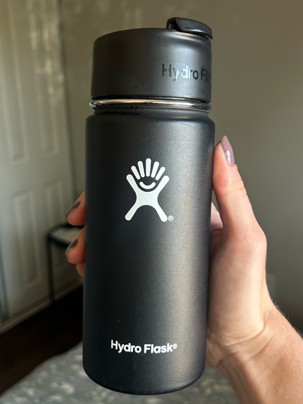 Black 16oz Hydroflask